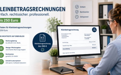Leitfaden für Kleinbetragsrechnungen bis 250 Euro